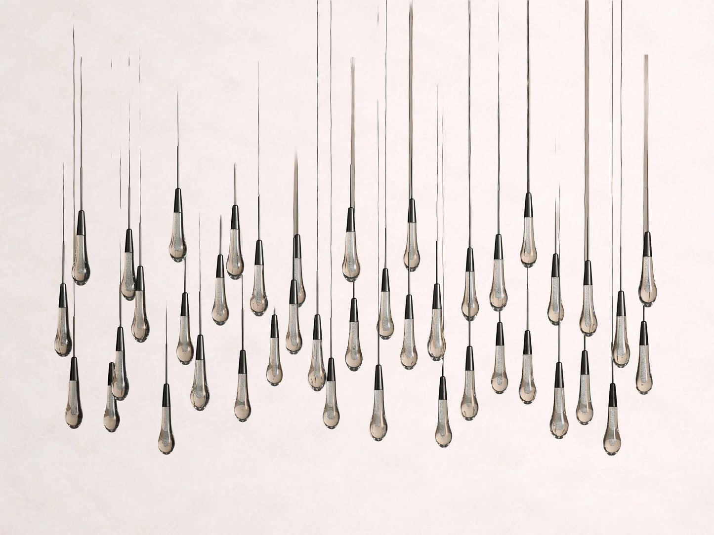 Soltaire Crystal Linear Chandelier 37" 50" 60" 70" 87" 120"W