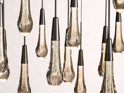 Soltaire Crystal Linear Chandelier 37" 50" 60" 70" 87" 120"W