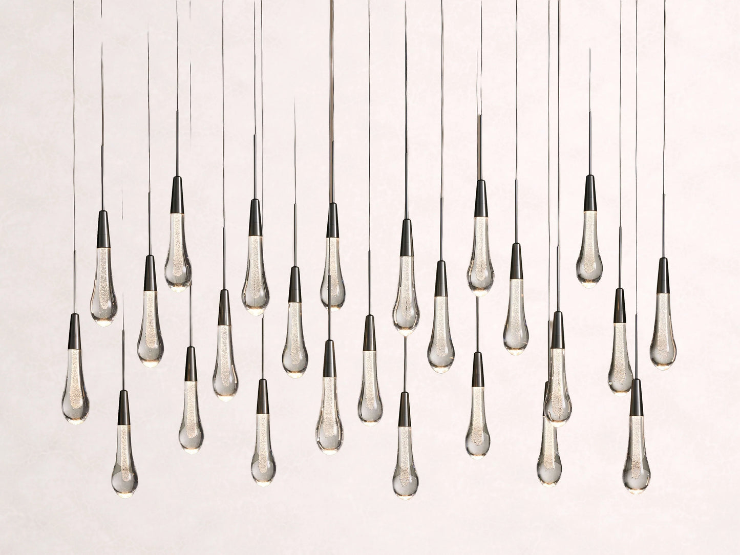 Soltaire Crystal Linear Chandelier 37" 50" 60" 70" 87" 120"W