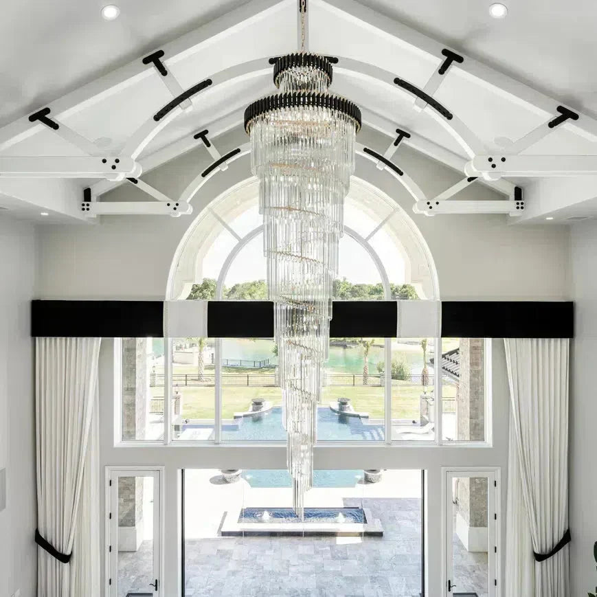 Cyrus Multiple Tier Crystal Chandelier - Richardrider
