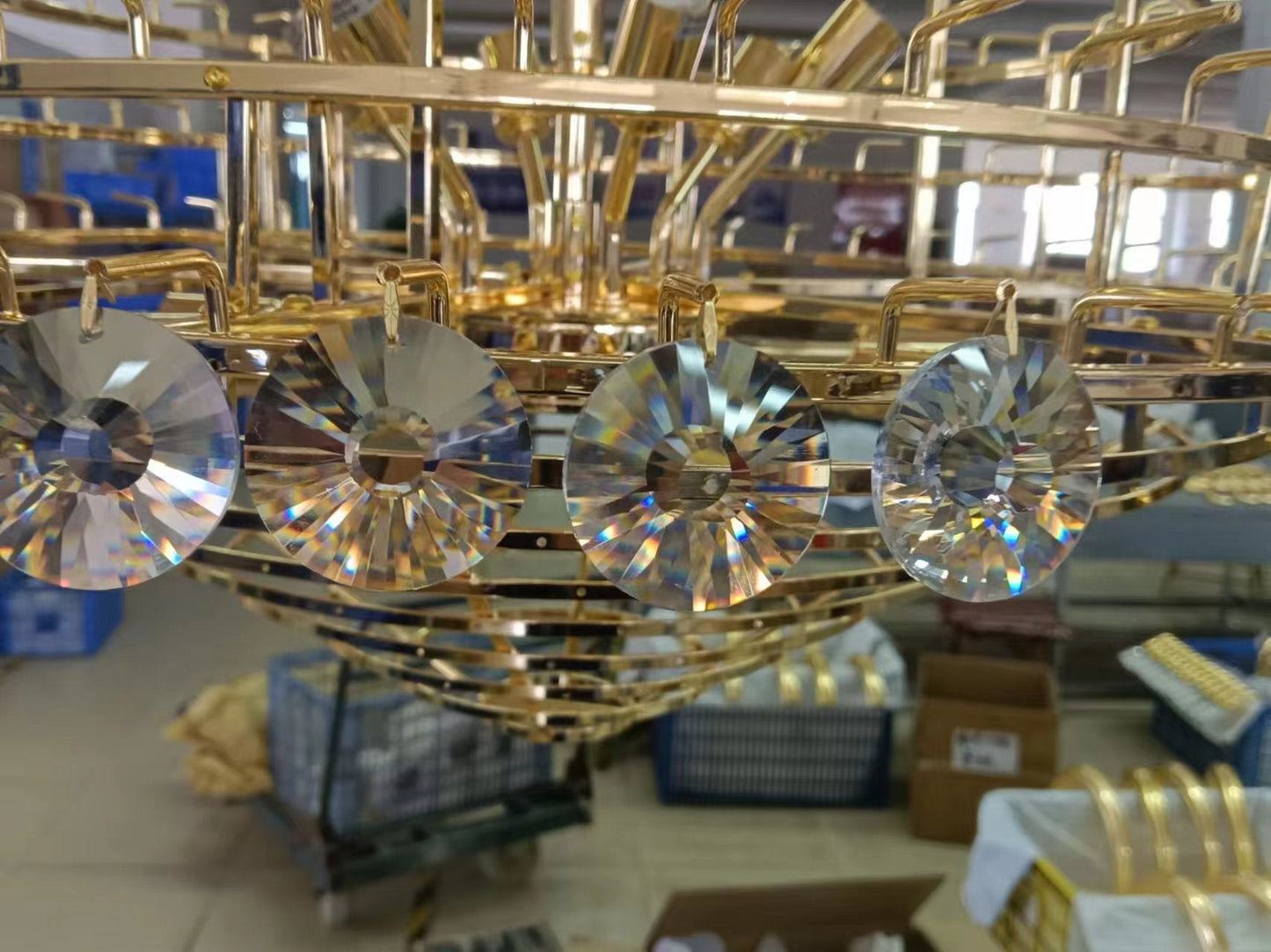 Aesthetic Luxury Conical Crystal Chandelier for Living/Dinning Room/Foyer/Hallway/Staircase