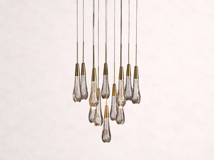 Soltaire Crystal Round Chandelier 17" 24'' 36'' 48" 58''D