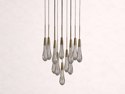 Soltaire Crystal Round Chandelier 17" 24'' 36'' 48" 58''D