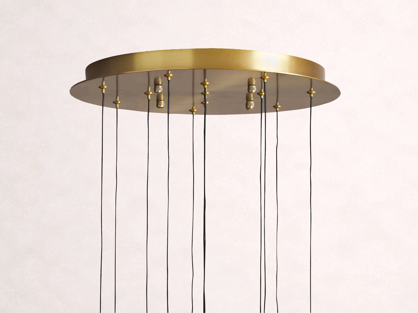 Soltaire Crystal Round Chandelier 17" 24'' 36'' 48" 58''D