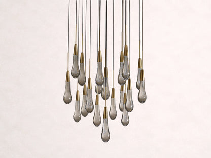 Soltaire Crystal Round Chandelier 17" 24'' 36'' 48" 58''D