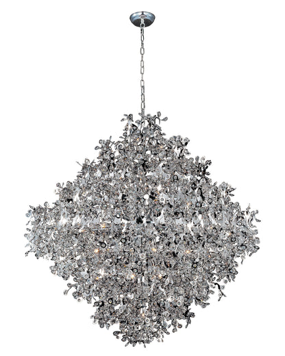 Modern 10/13/21-Light Gyroscopic Chrome Pendant Light Fixtures for Dining Room/Living Room