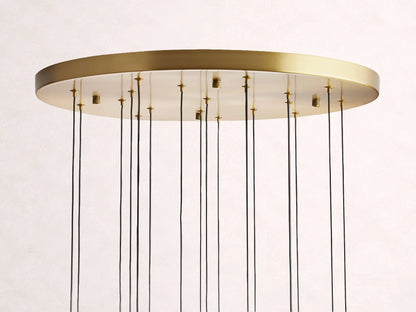 Soltaire Crystal Round Chandelier 17" 24'' 36'' 48" 58''D