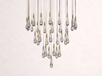 Soltaire Crystal Round Chandelier 17" 24'' 36'' 48" 58''D