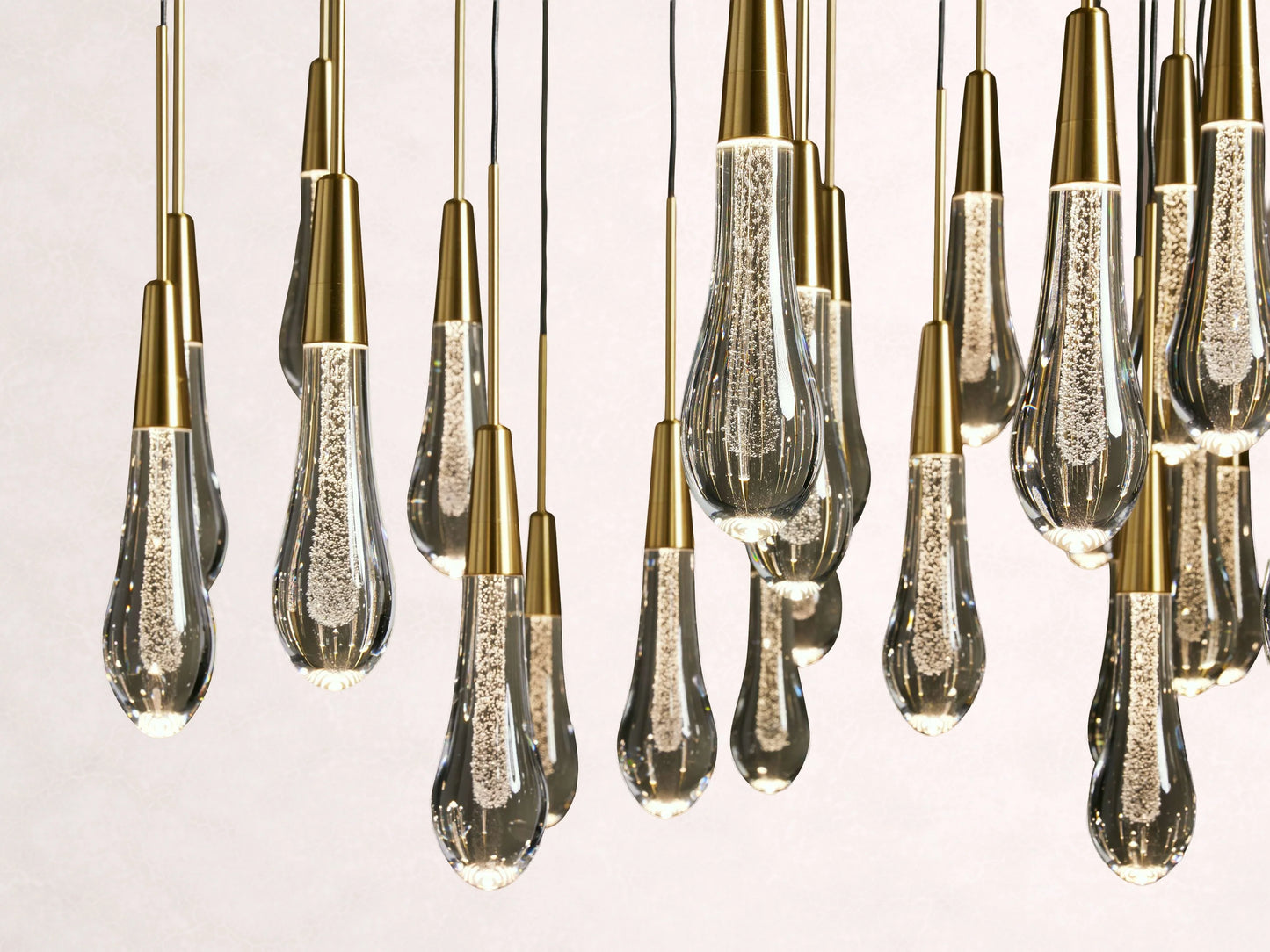 Soltaire Crystal Round Chandelier 17" 24'' 36'' 48" 58''D