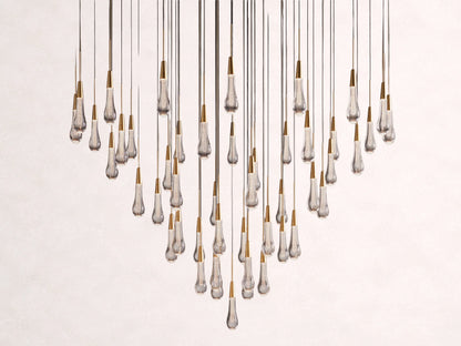 Soltaire Crystal Round Chandelier 17" 24'' 36'' 48" 58''D