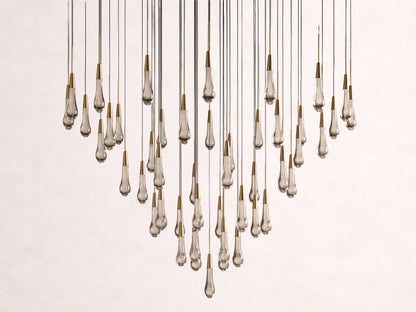 Soltaire Crystal Round Chandelier 17" 24'' 36'' 48" 58''D