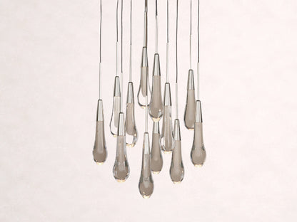 Soltaire Crystal Round Chandelier 17" 24'' 36'' 48" 58''D