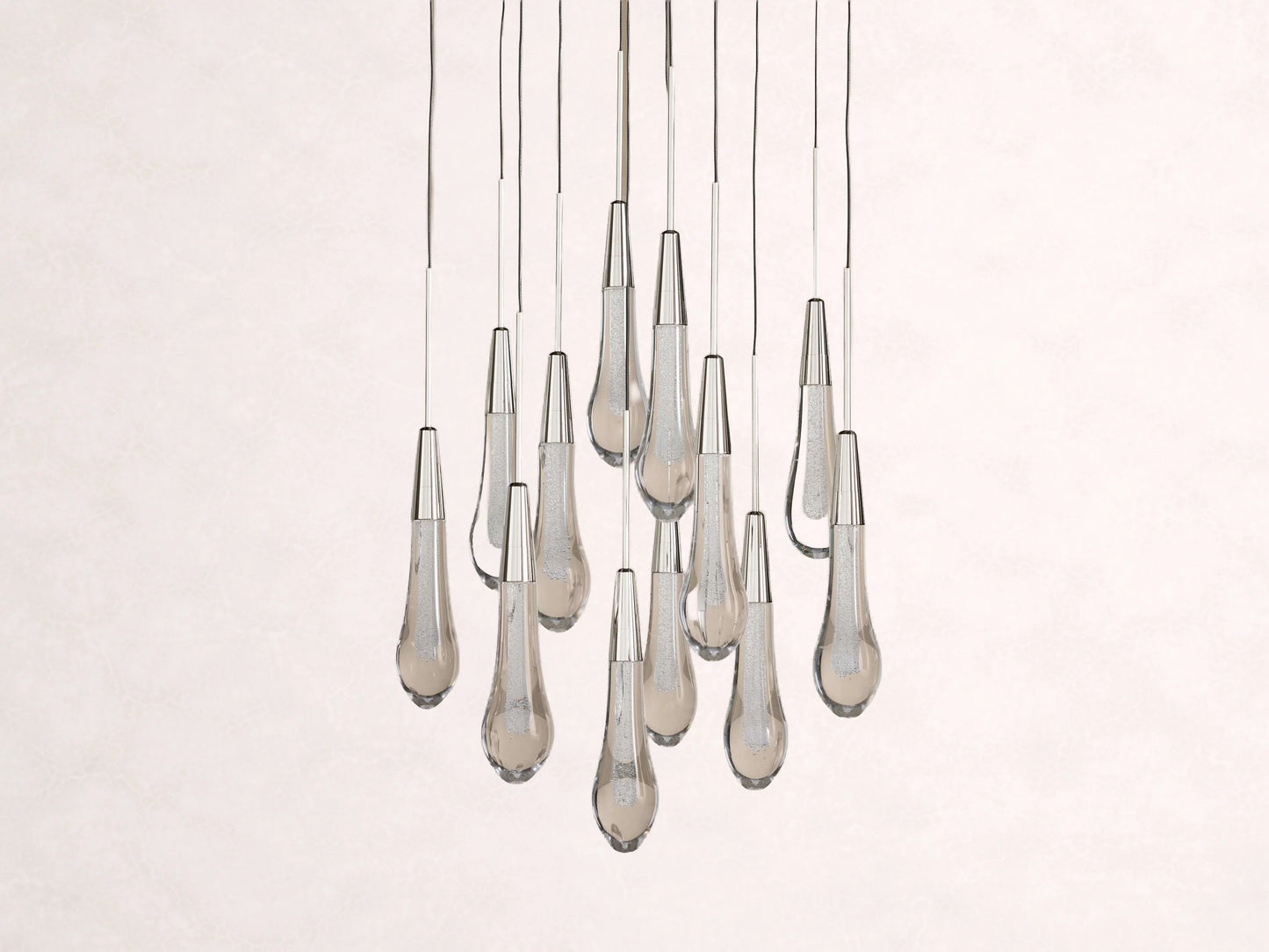 Soltaire Crystal Round Chandelier 17" 24'' 36'' 48" 58''D