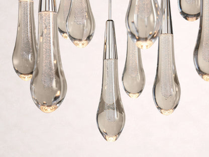 Soltaire Crystal Round Chandelier 17" 24'' 36'' 48" 58''D