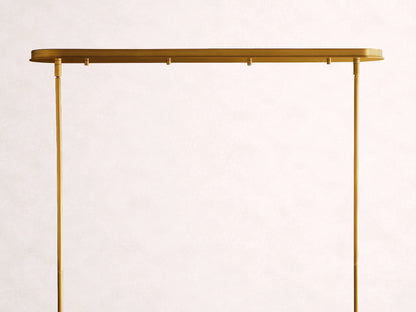 Daphne Metal Linear Chandelier