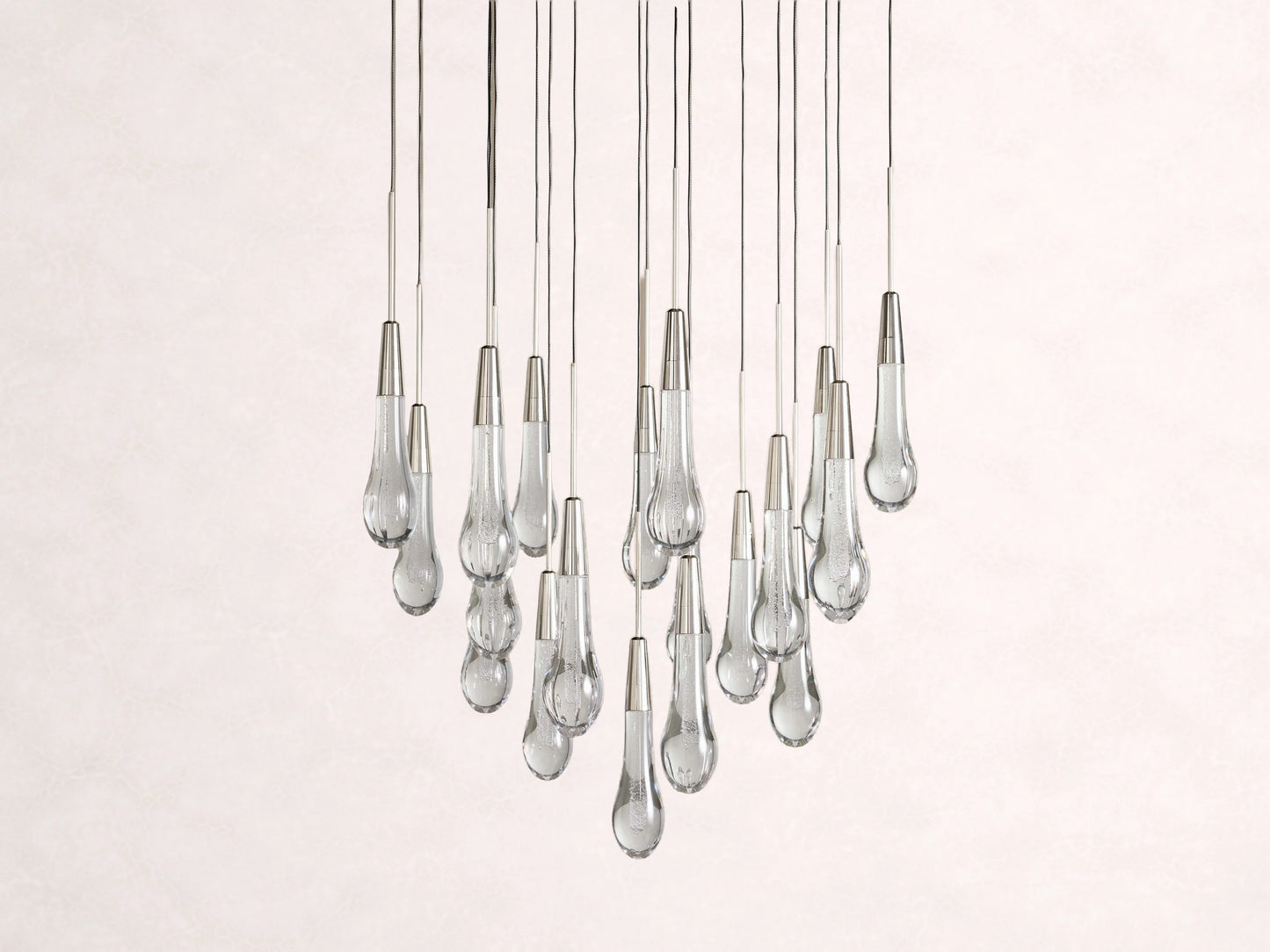 Soltaire Crystal Round Chandelier 17" 24'' 36'' 48" 58''D