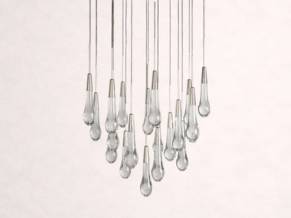 Soltaire Crystal Round Chandelier 17" 24'' 36'' 48" 58''D