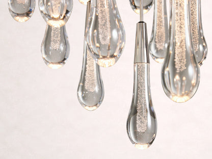 Soltaire Crystal Round Chandelier 17" 24'' 36'' 48" 58''D