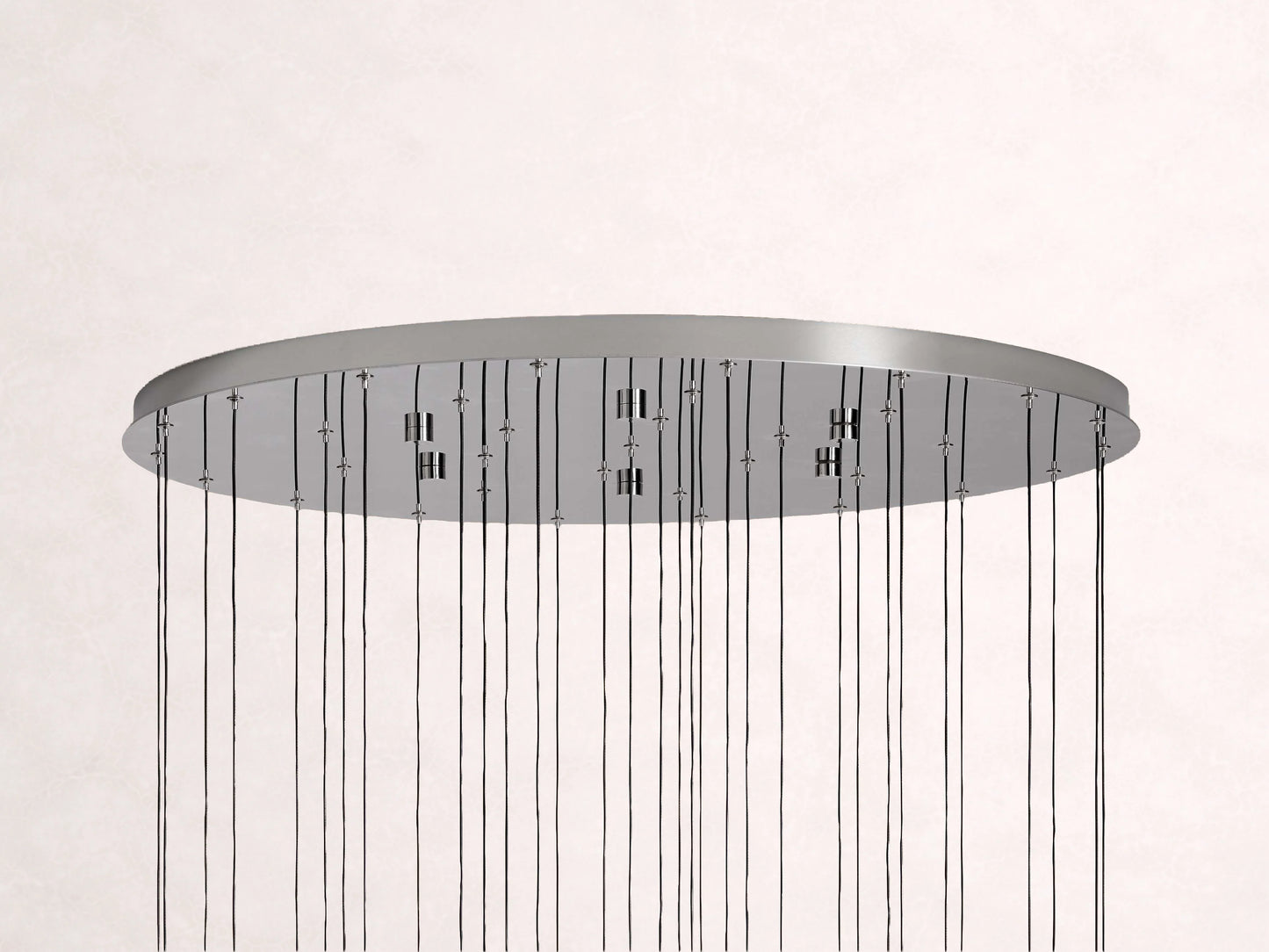 Soltaire Crystal Round Chandelier 17" 24'' 36'' 48" 58''D