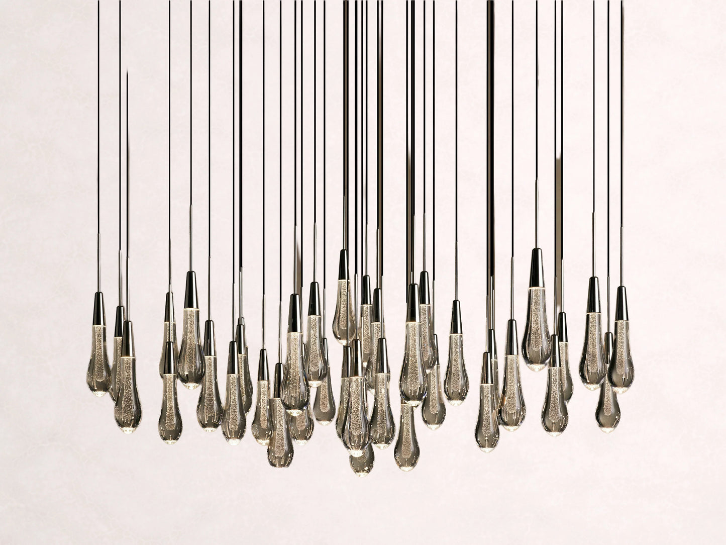 Soltaire Crystal Round Chandelier 17" 24'' 36'' 48" 58''D