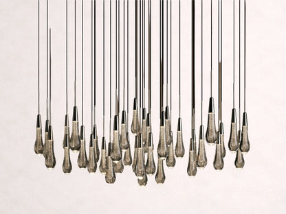 Soltaire Crystal Round Chandelier 17" 24'' 36'' 48" 58''D