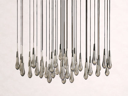 Soltaire Crystal Round Chandelier 17" 24'' 36'' 48" 58''D