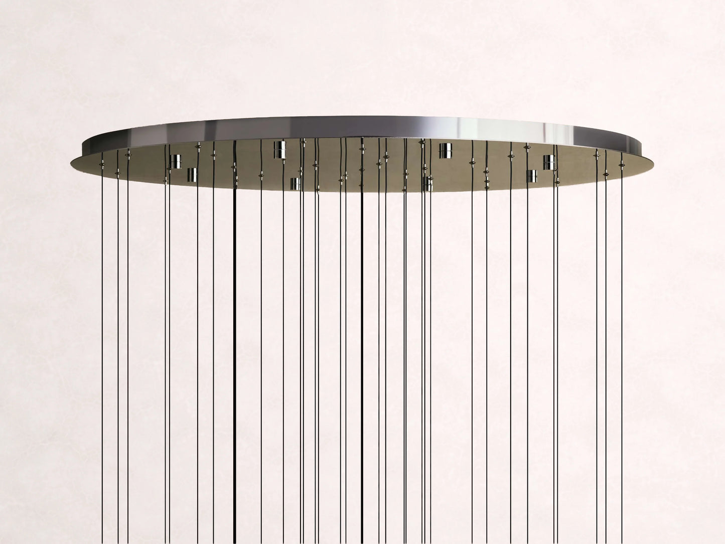 Soltaire Crystal Round Chandelier 17" 24'' 36'' 48" 58''D
