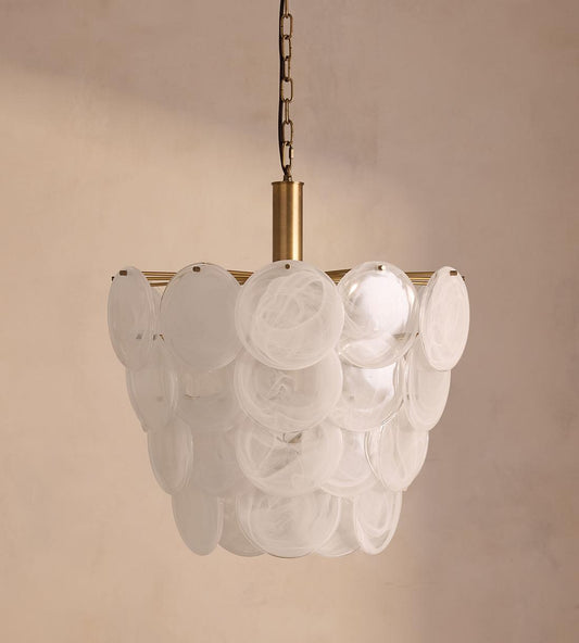 Elba Glass Chandelier 21.7"W