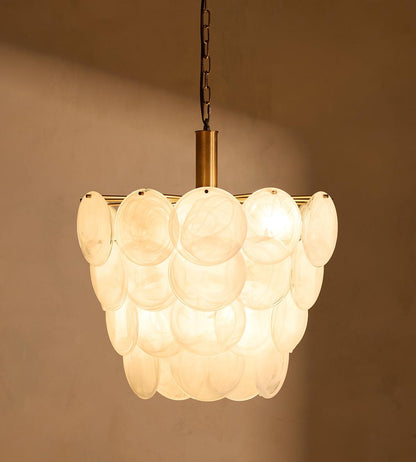 Elba Glass Chandelier 21.7"W