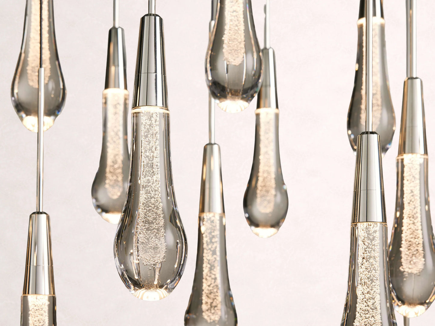 Soltaire Crystal Round Chandelier 17" 24'' 36'' 48" 58''D