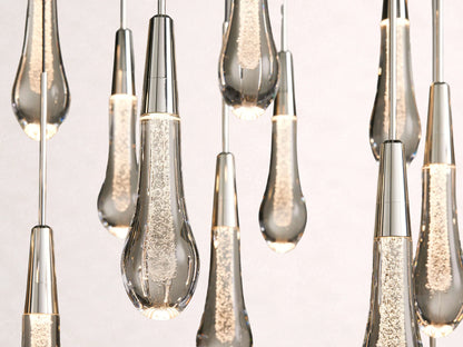 Soltaire Crystal Round Chandelier 17" 24'' 36'' 48" 58''D