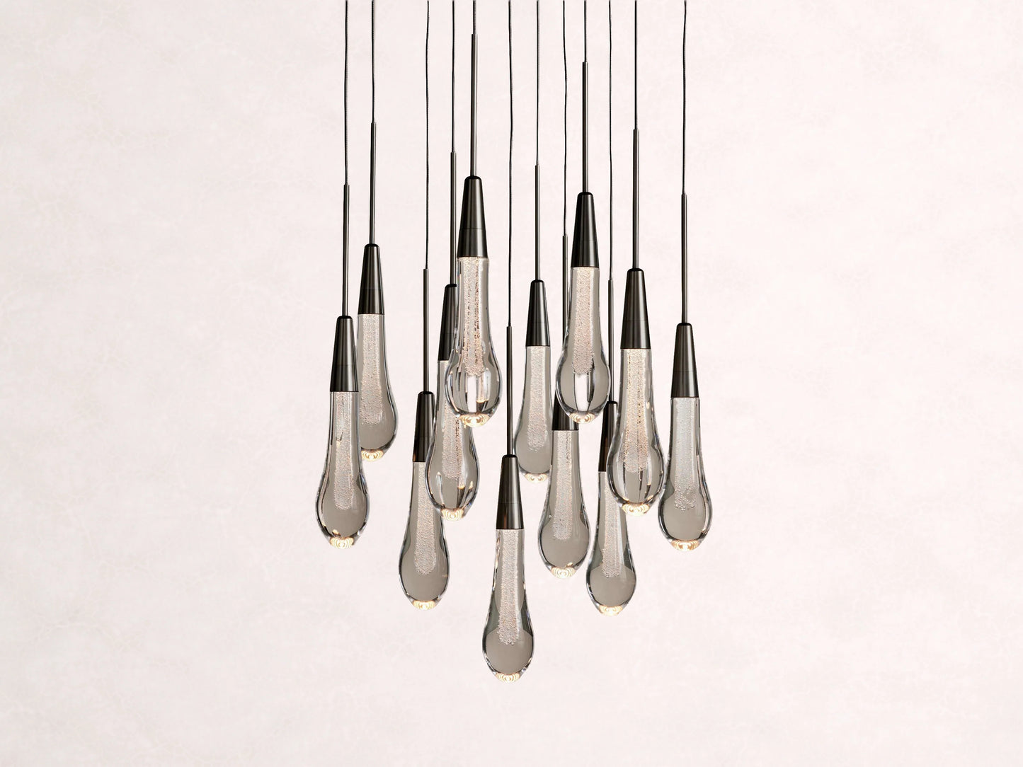 Soltaire Crystal Round Chandelier 17" 24'' 36'' 48" 58''D