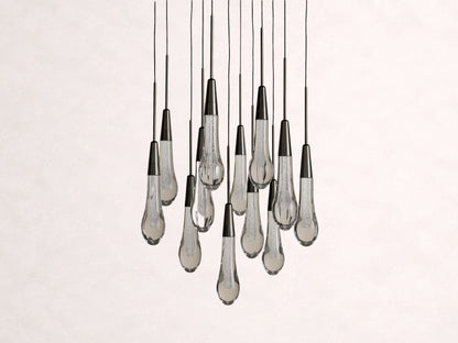 Soltaire Crystal Round Chandelier 17" 24'' 36'' 48" 58''D