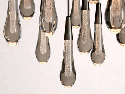 Soltaire Crystal Round Chandelier 17" 24'' 36'' 48" 58''D