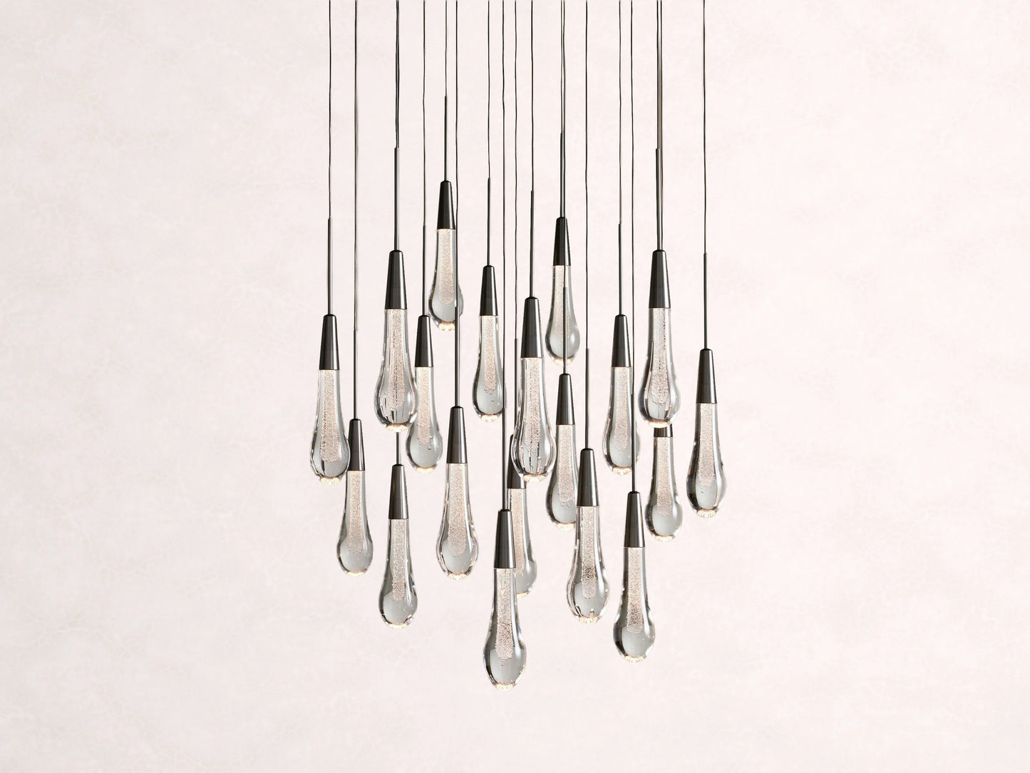 Soltaire Crystal Round Chandelier 17" 24'' 36'' 48" 58''D
