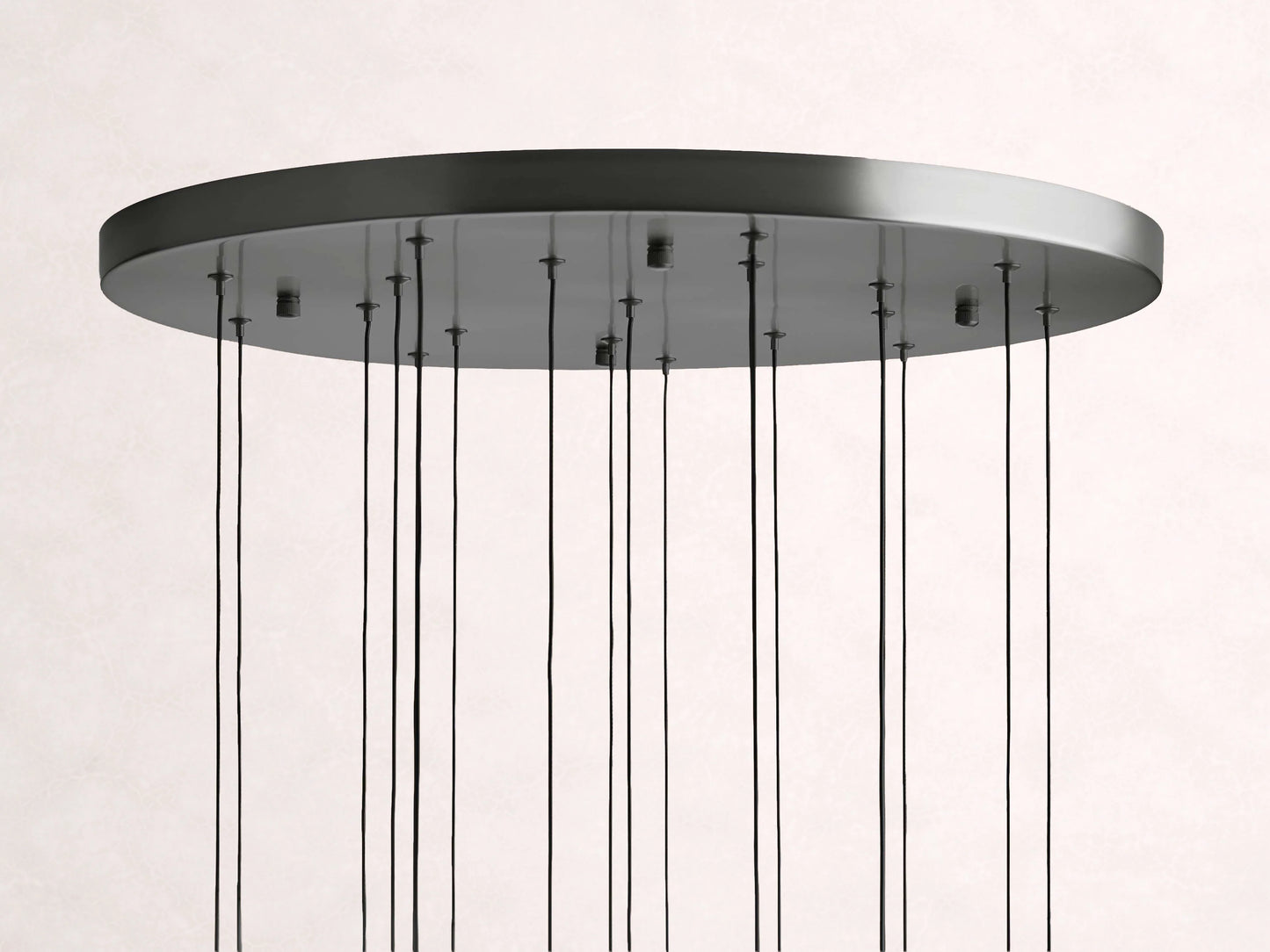 Soltaire Crystal Round Chandelier 17" 24'' 36'' 48" 58''D