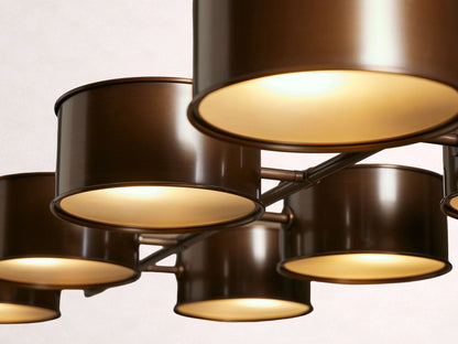 Daphne Metal Linear Chandelier