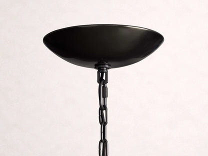 Ghiaccio Glass Round Chandelier