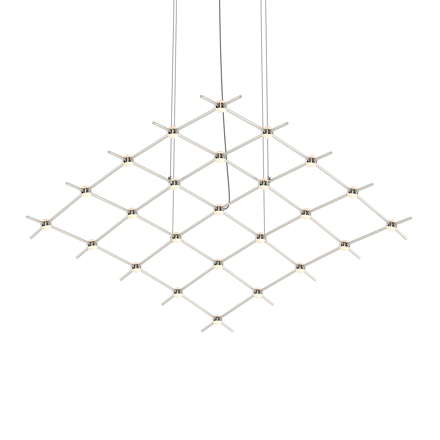 Verelune Aquarius Medius Pendant Light Metal & Acrylic 121.75"W x 50.5"D