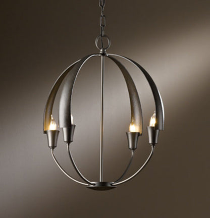 Avievyn Chandelier Metal 19"D