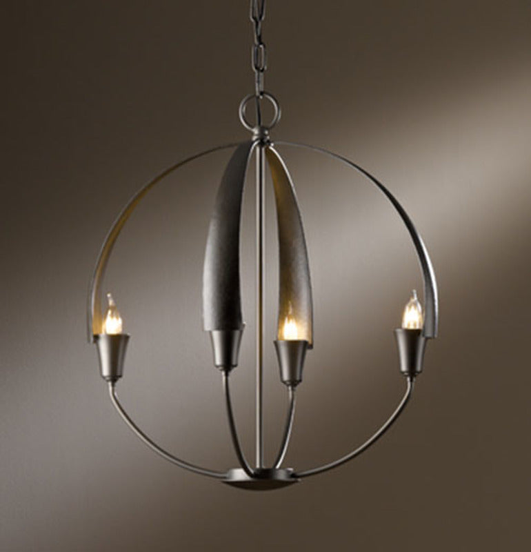 Avievyn Chandelier Metal 19"D