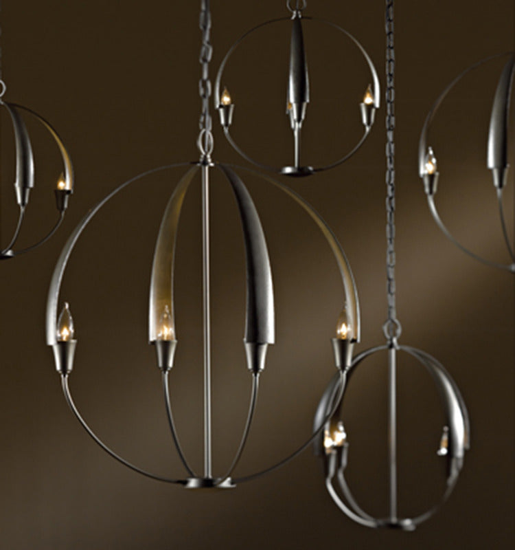 Avievyn Chandelier Metal 19"D