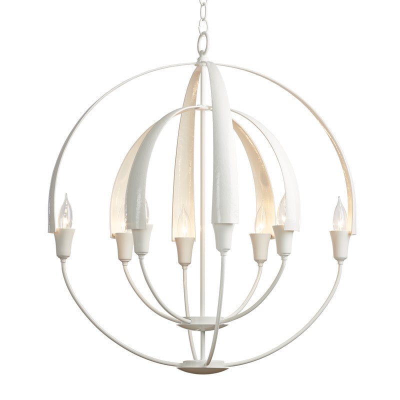 Avievyn Double Chandelier Metal 25.4"D
