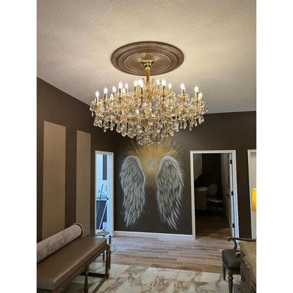Allumage Extra Wide Classic Crystal Chandelier - Richardrider