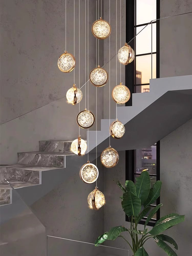 Reina Crystal Long Chandelier - Richardrider
