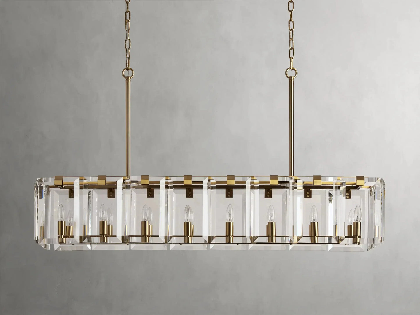 Amaya Rectangular Chandelier40''53''