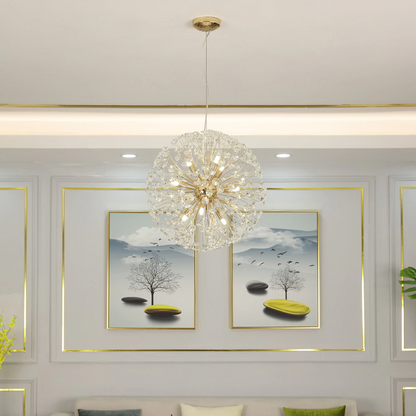 Dandelion Spherical Crystal Pendant Light - Richardrider
