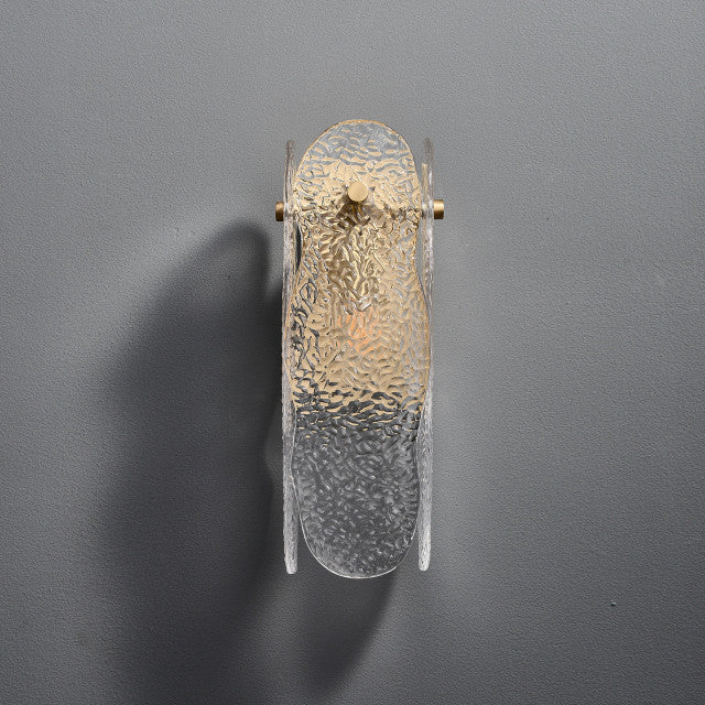 Ice Sculpture Glass Wall Sconce - Richardrider