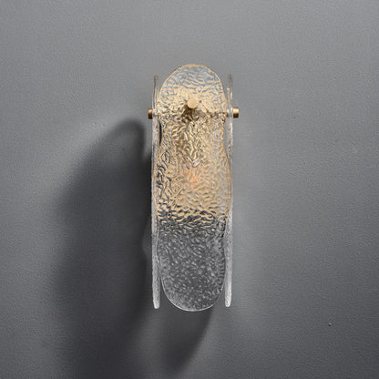 Ice Sculpture Glass Wall Sconce - Richardrider