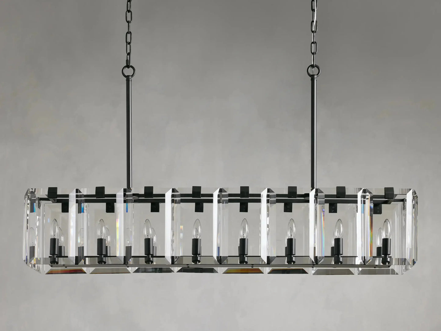 Amaya Rectangular Chandelier40''53''